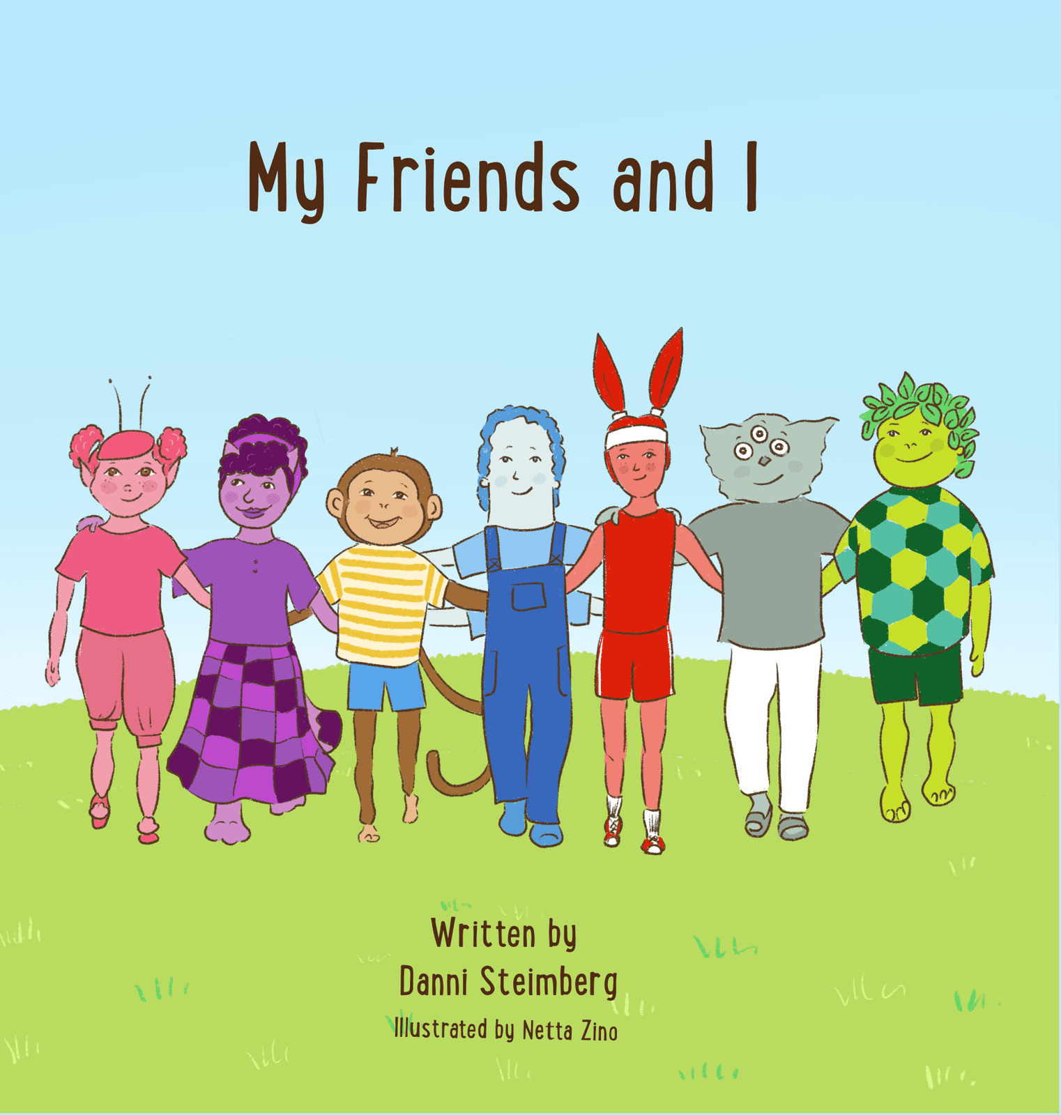 Cover of My Friends and I, featuring Groovy together with his friends